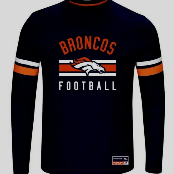 Majestic Other - Majestic Denver Broncos Long Sleeve Shirt NFL 3XL